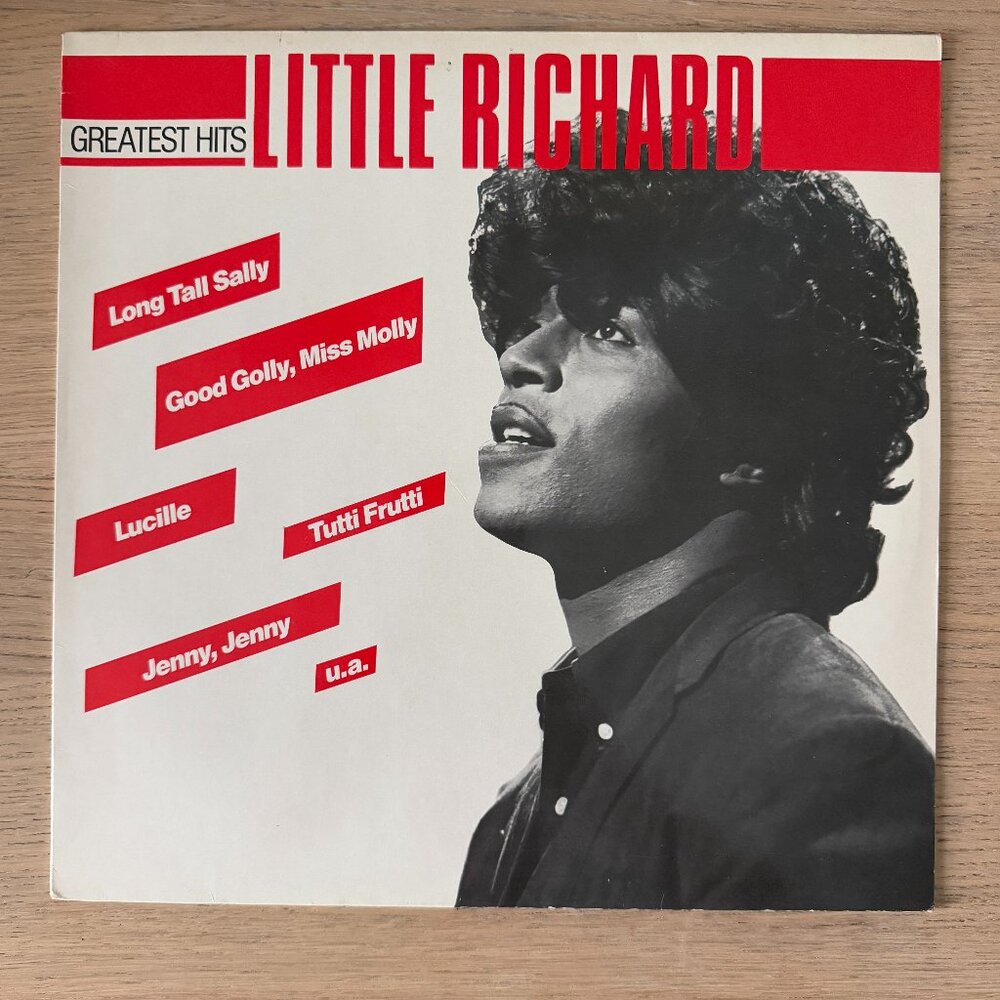 Little Richard ‎Greatest Hits LP Bellaphon IMPORT German Pressing